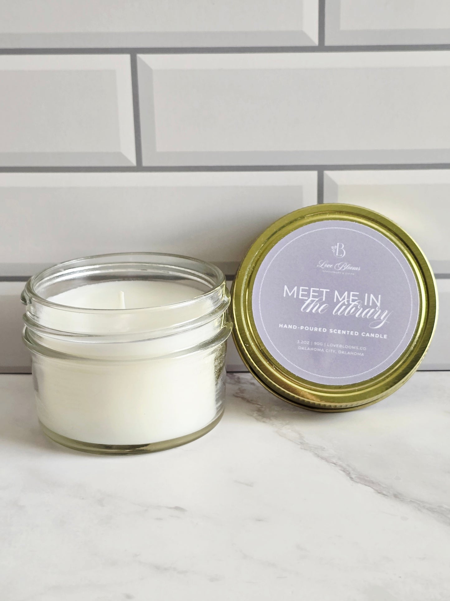 Meet Me in the Library | Jelly Jar Scented Candle