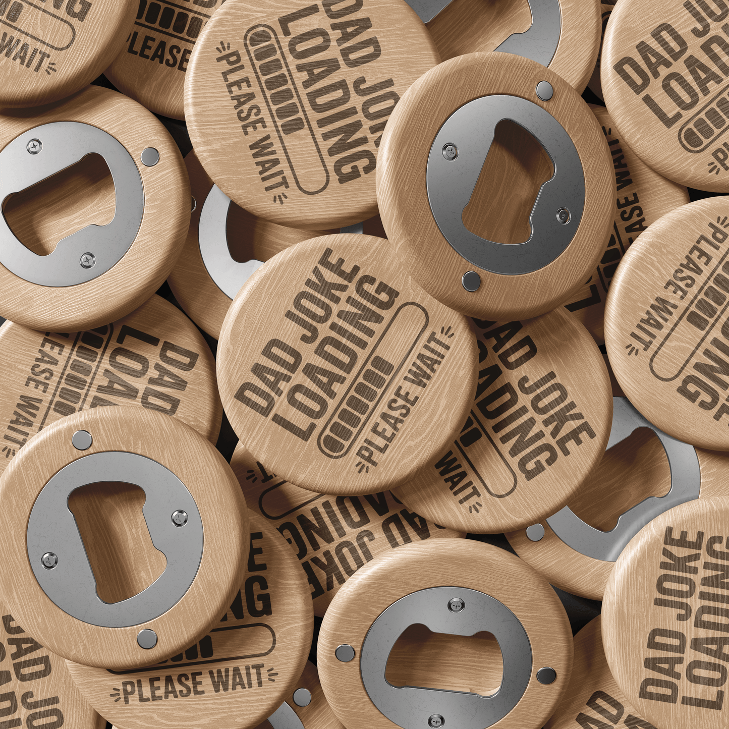 Dad Joke Loading | Bamboo Bottle Opener Bottle Opener