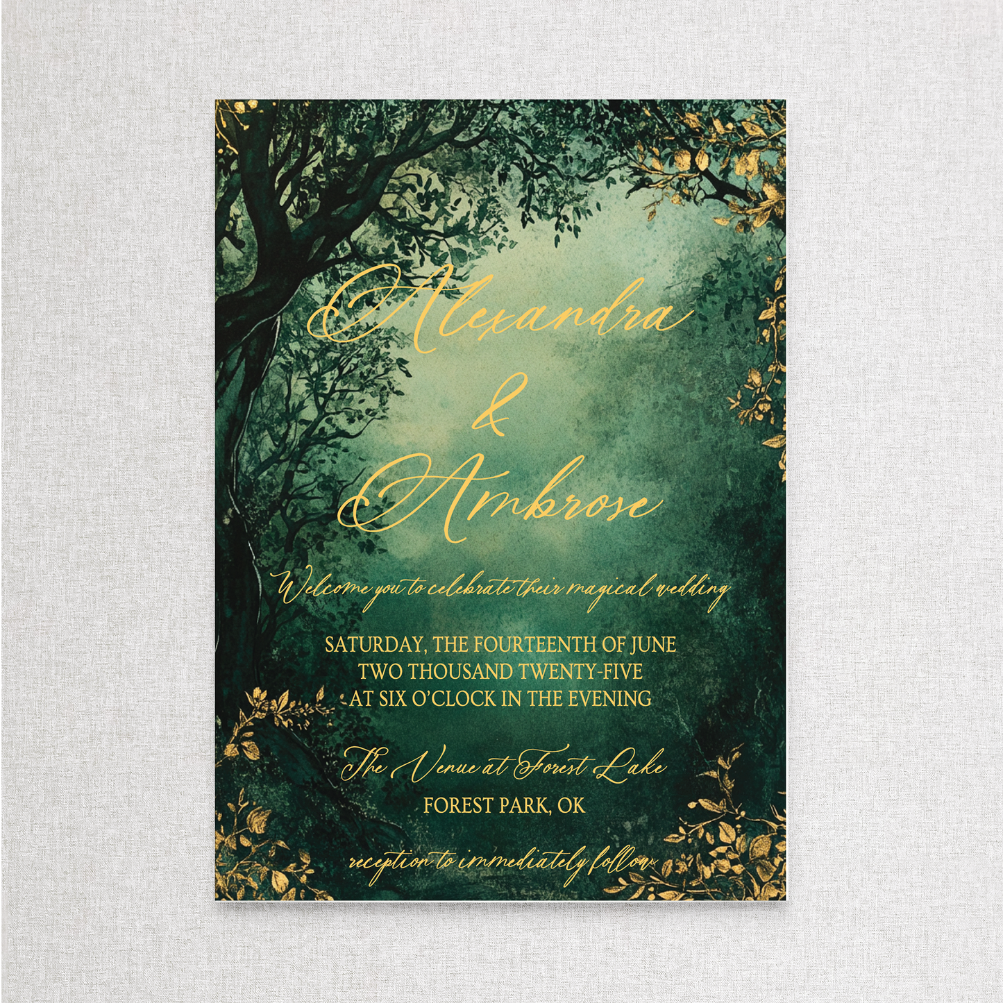 Enchanted Forest | Invitation