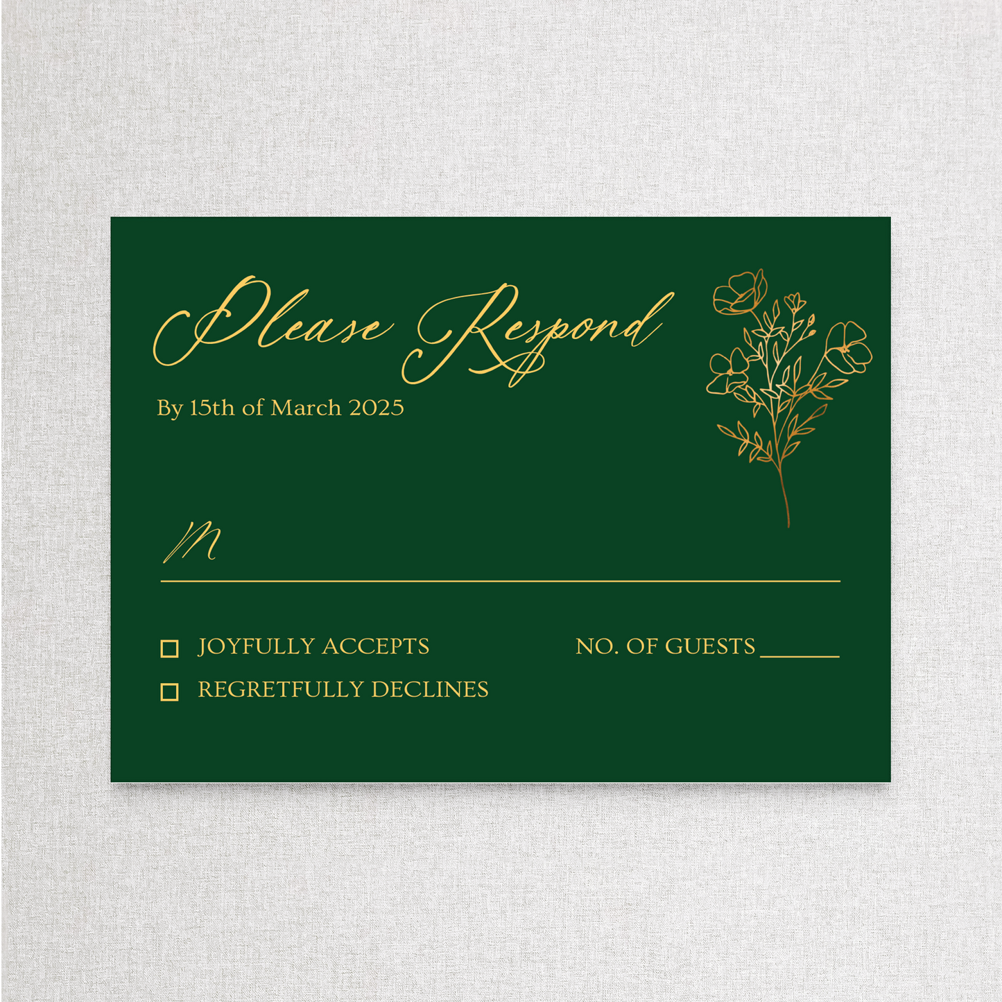 Enchanted Forest | RSVP RSVP Card