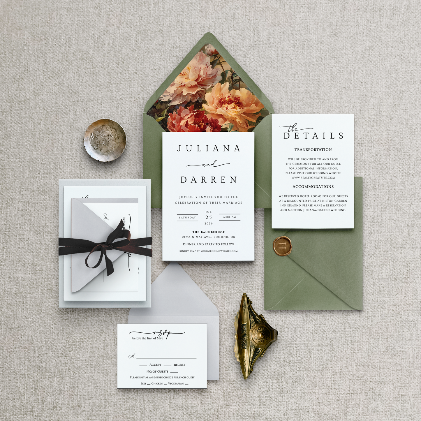 Wedding Invitation Sample Kits