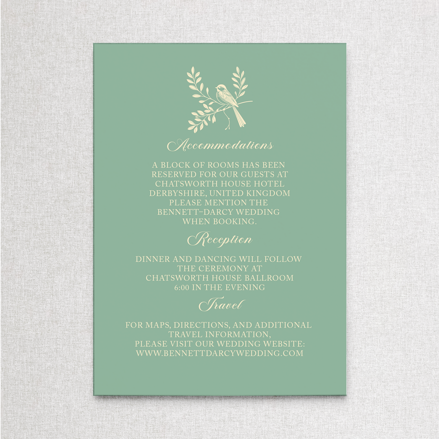 Pride and Prejudice | Details Details Card