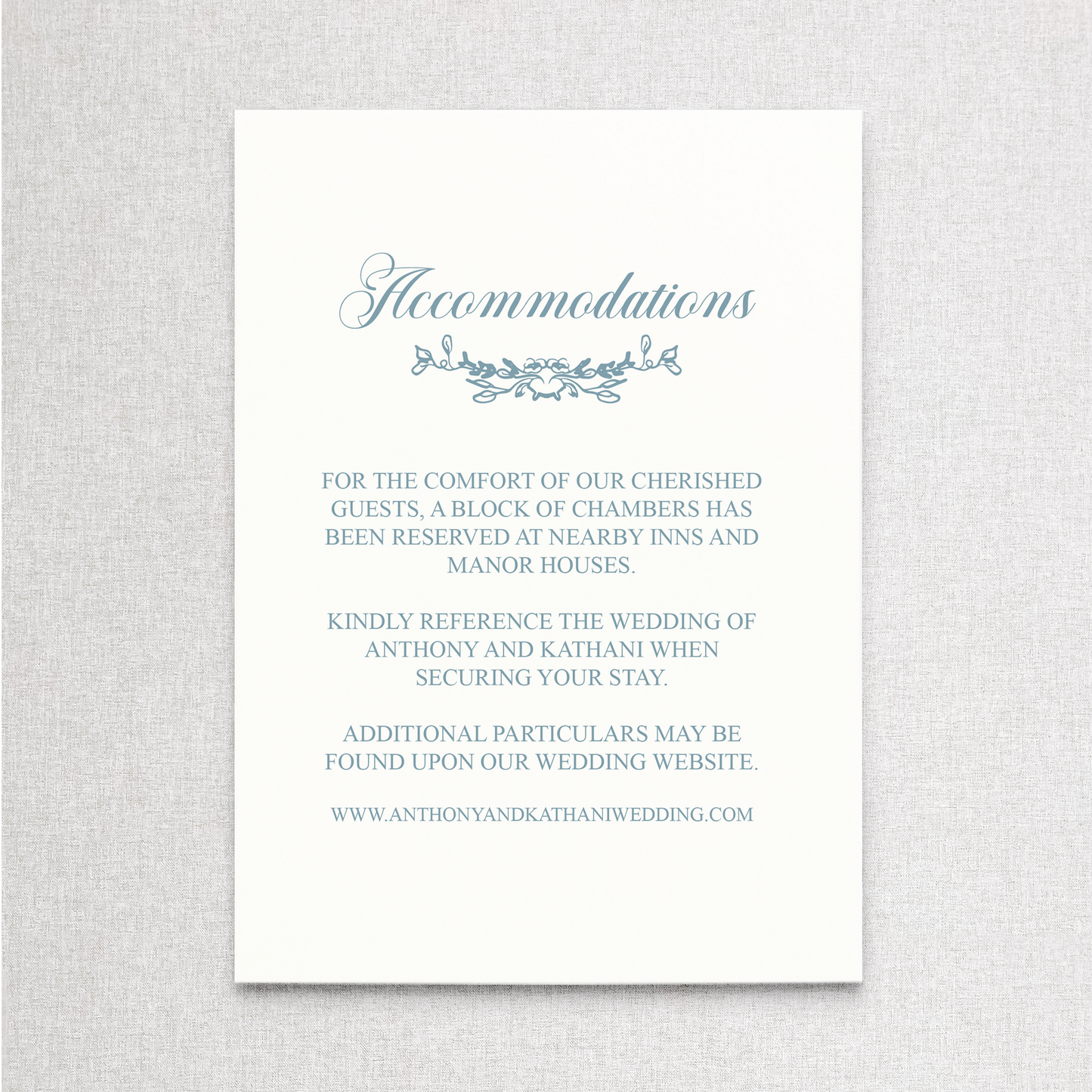 Regency Era | Details Details Card