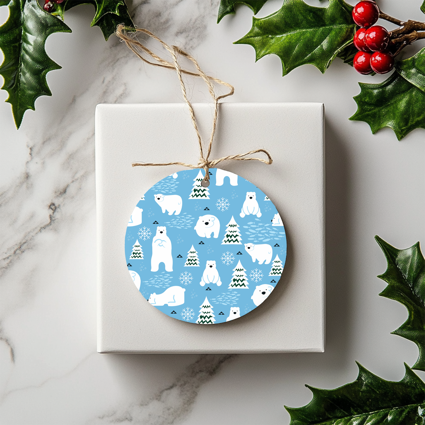 Nguyenter Wonderland Christmas Ornament Holiday Ornament