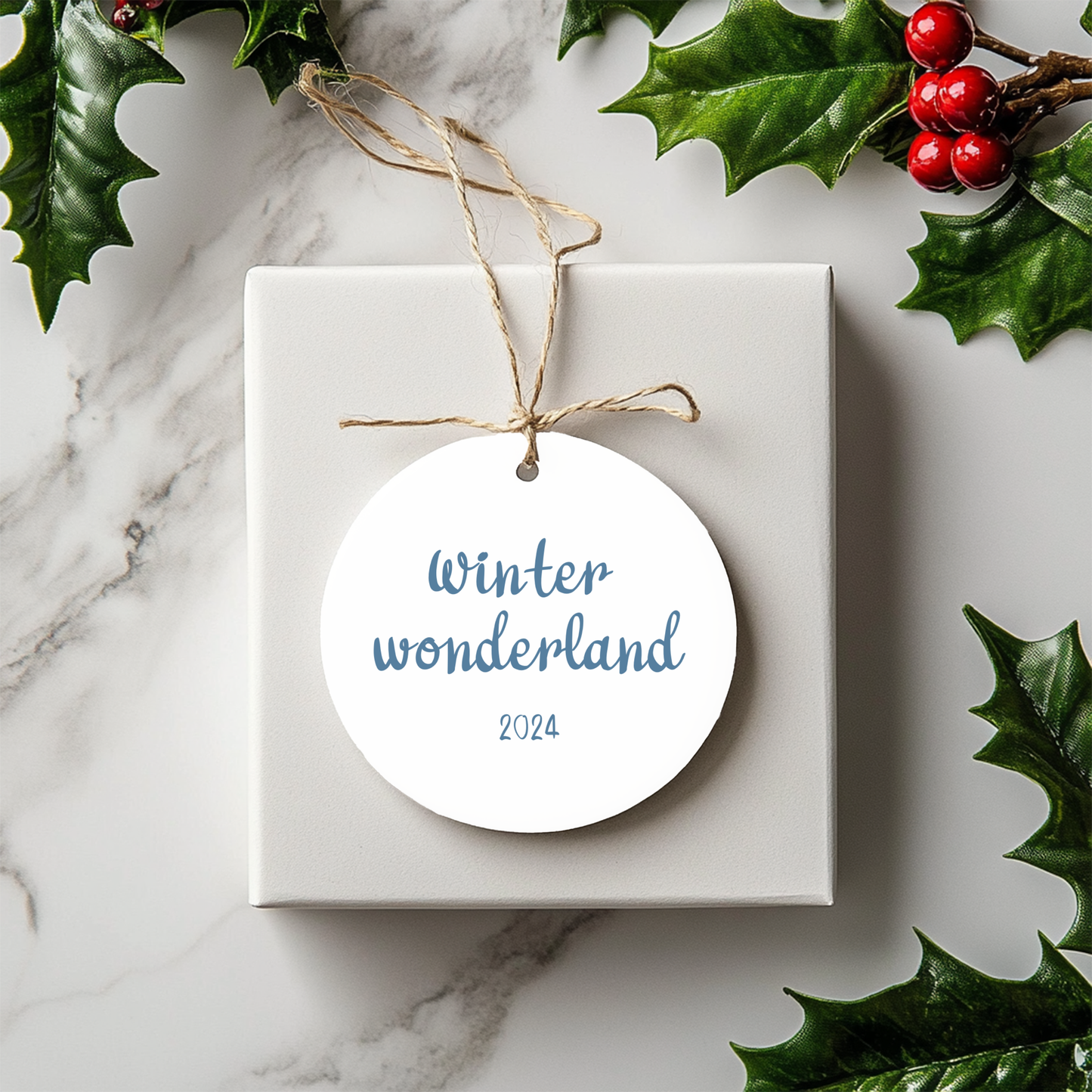 Winter Wonderland Christmas Ornament Holiday Ornament