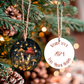 Magical Christmas Mushroom Ornament Holiday Ornament