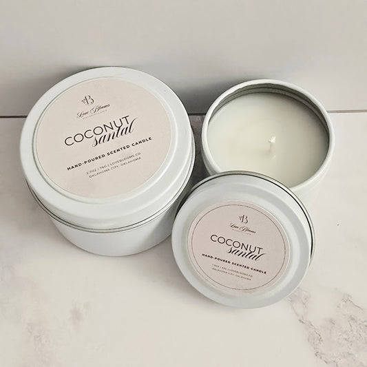 Bali Coconut Santal | Travel Scented Candle
