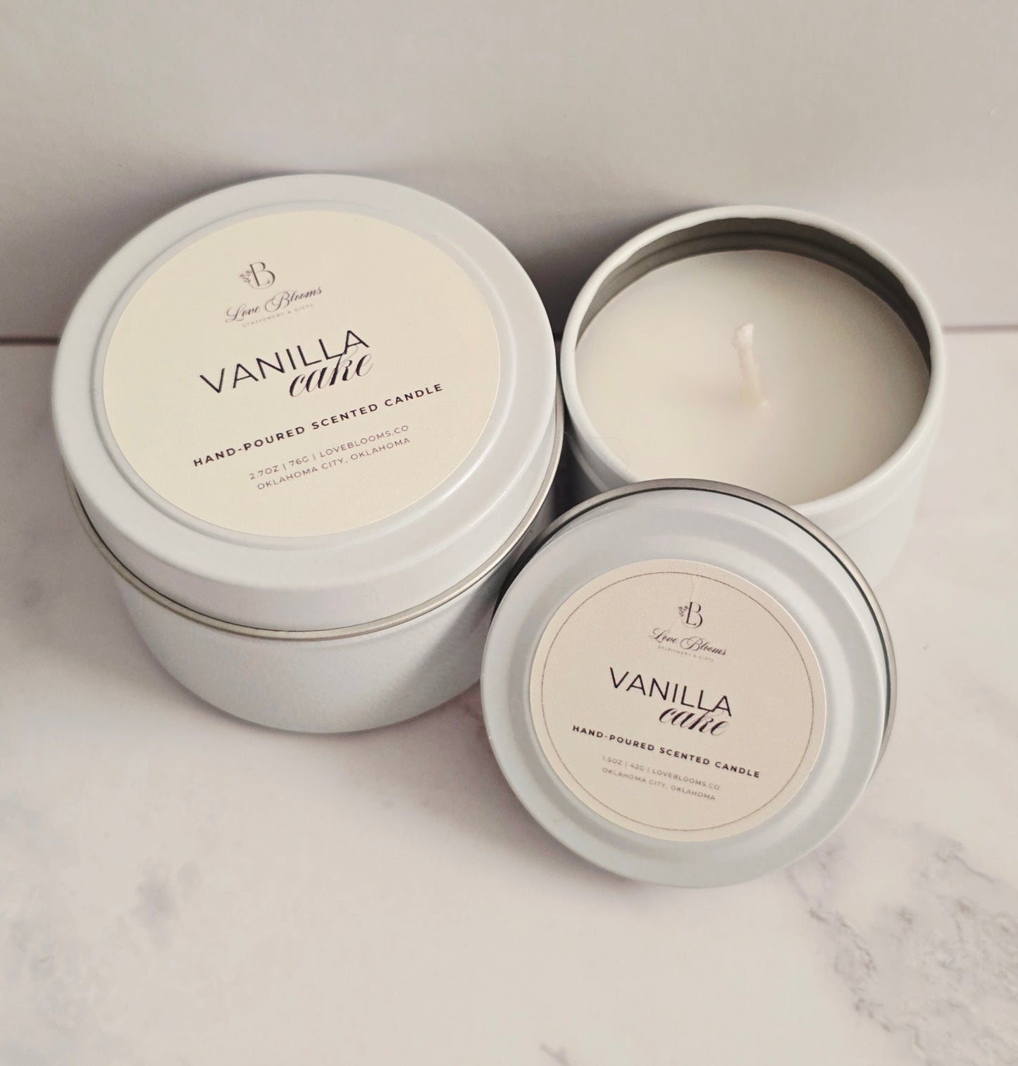 Vanilla Cake | Travel Scented Candle