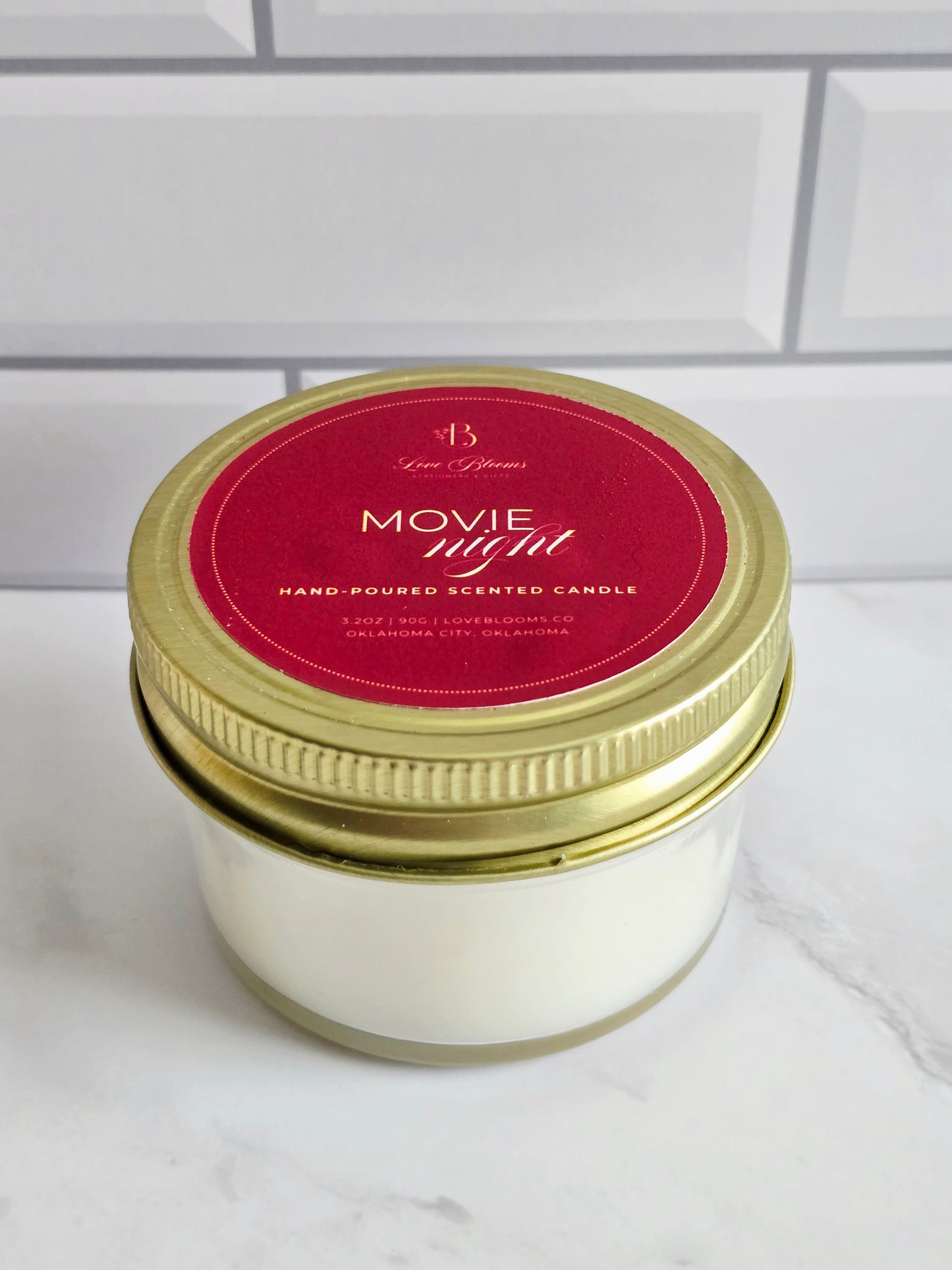 Movie Night | Jelly Jar Scented Candle