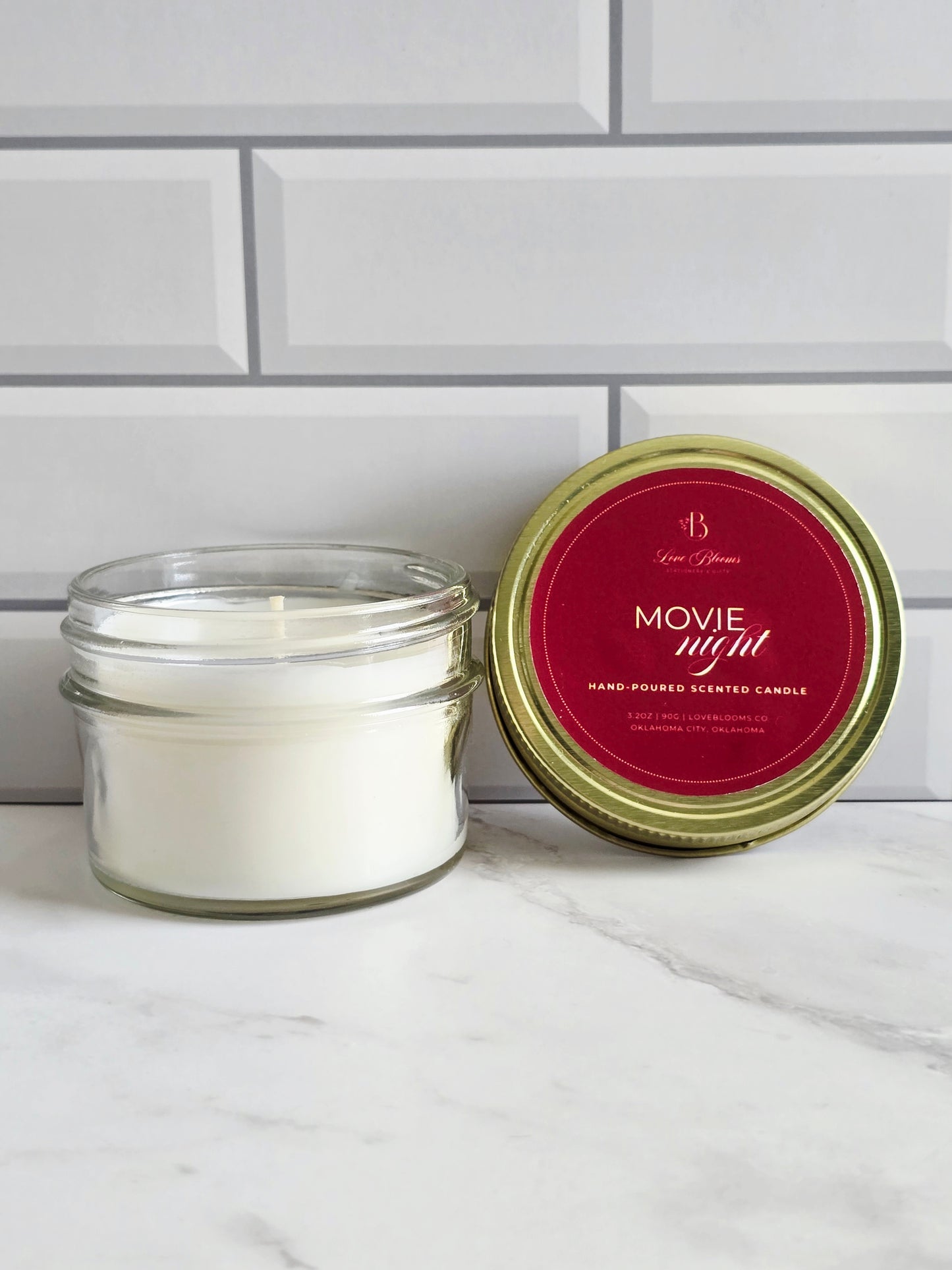 Movie Night | Jelly Jar Scented Candle
