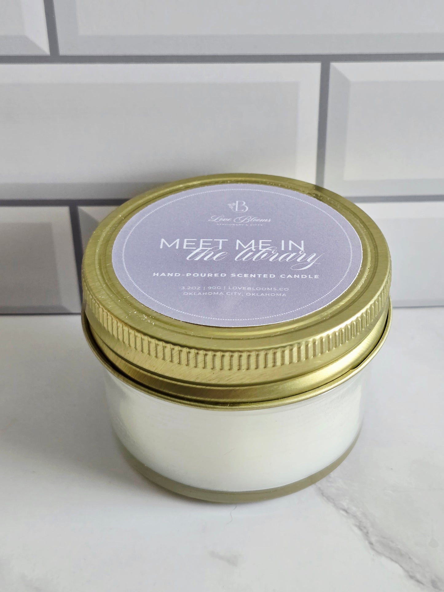 Meet Me in the Library | Jelly Jar Scented Candle