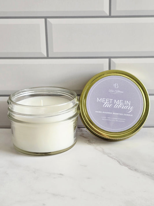 Meet Me in the Library | Jelly Jar Scented Candle