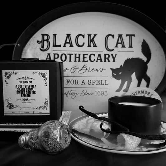 The Black Cat | Scented Candle | Nevermore Collection