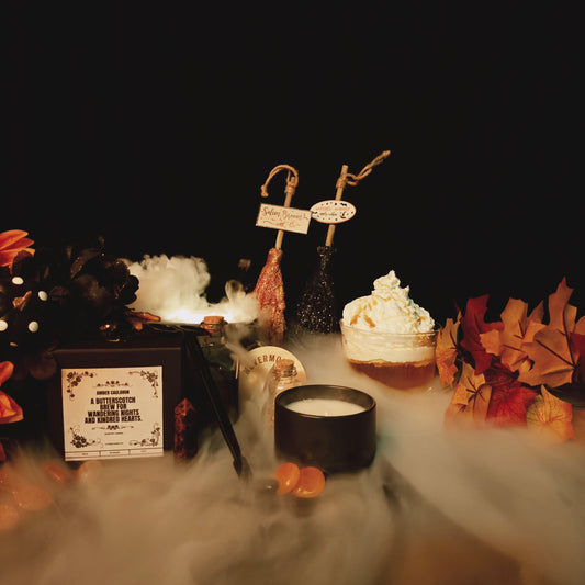 Amber Cauldron | Scented Candle | Nevermore Collection