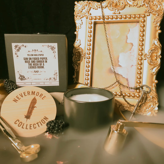The Yellow Wallpaper | Scented Candle | Nevermore Collection