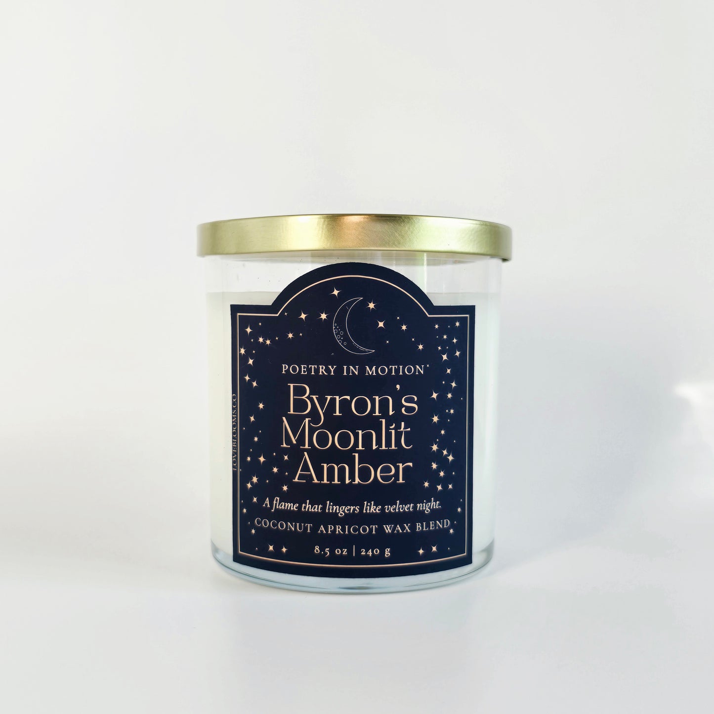Byron's Moonlit Amber | Scented Candle