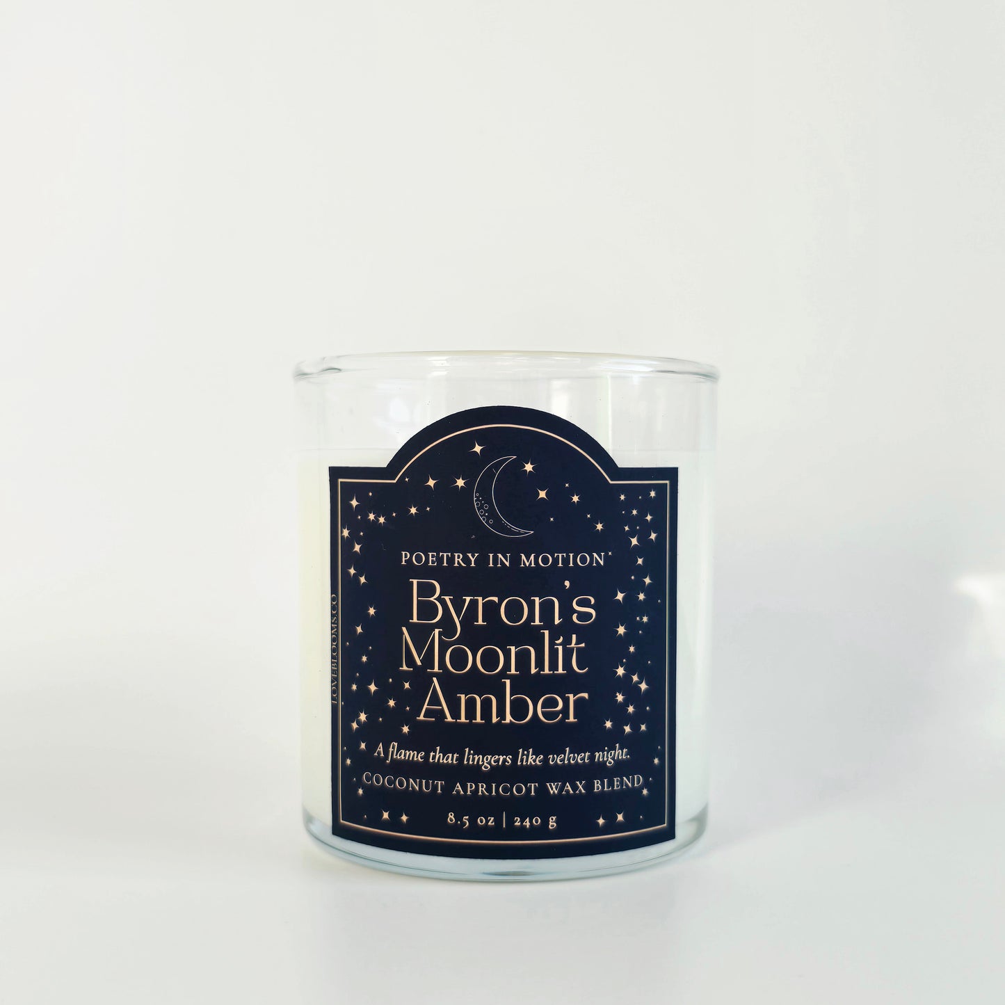 Byron's Moonlit Amber | Scented Candle