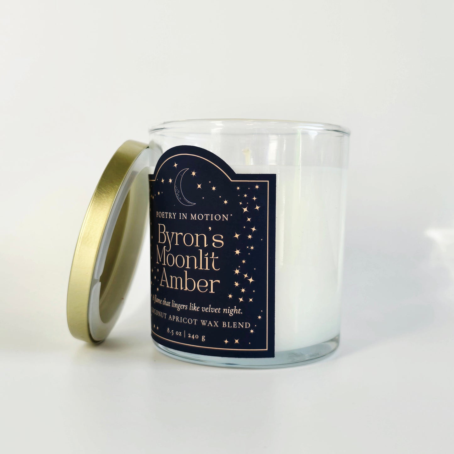 Byron's Moonlit Amber | Scented Candle