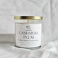 Cashmere Plum | Signature Scented Candle