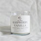 Raspberry Vanilla | Signature Scented Candle