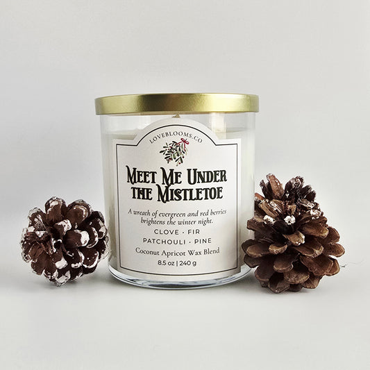 Meet Me Under the Mistletoe | Seasonal Scented Candle