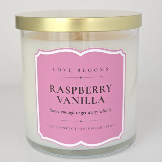 Raspberry Vanilla | Scented Candle
