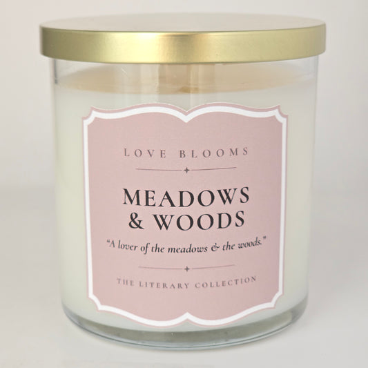 Meadows and Woods | Literary Collection Scented Candle
