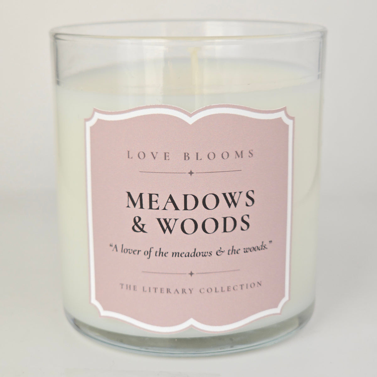 Meadows and Woods | Literary Collection Scented Candle