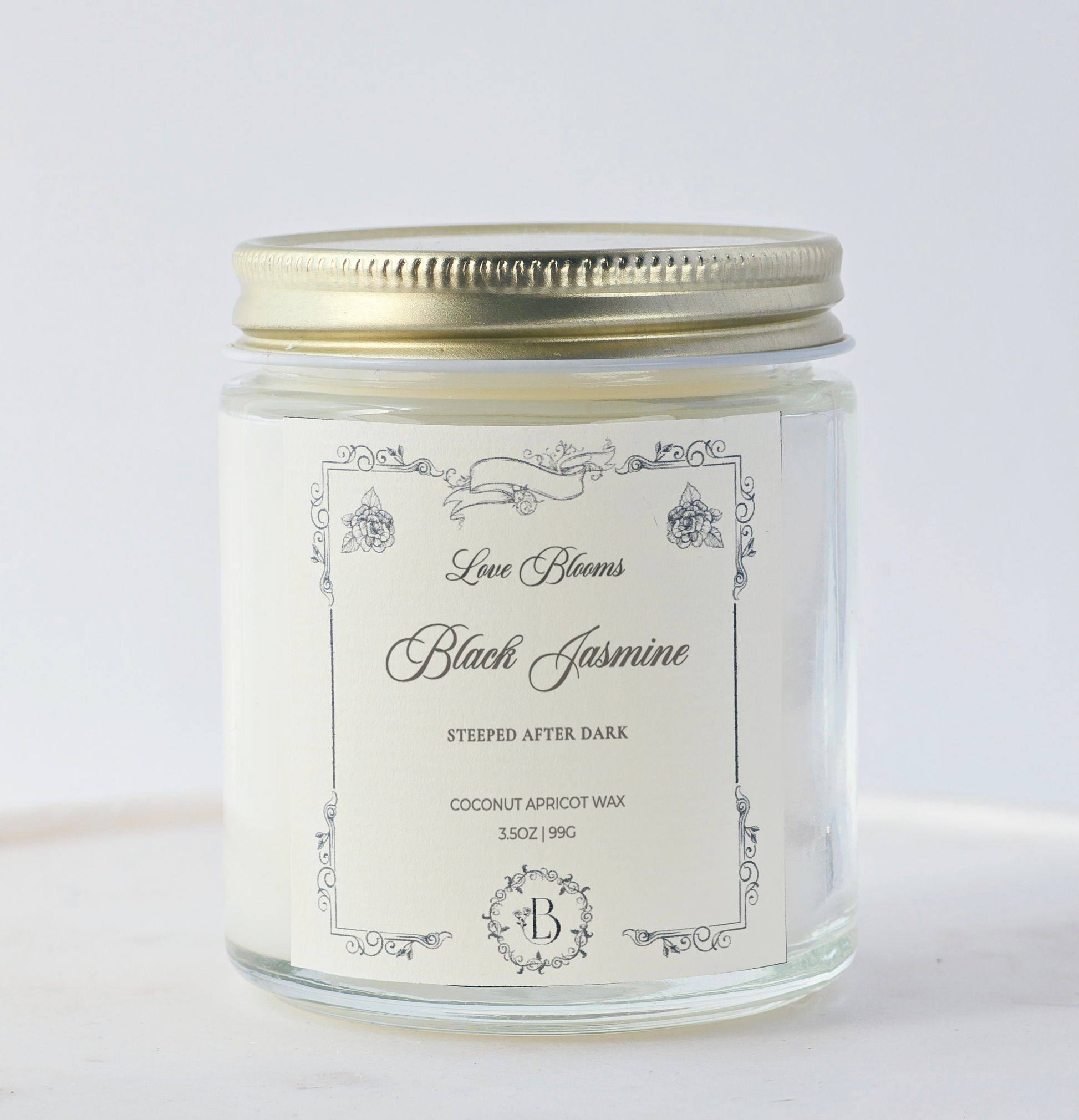 Black Jasmine | Scented Candle 4oz Candle