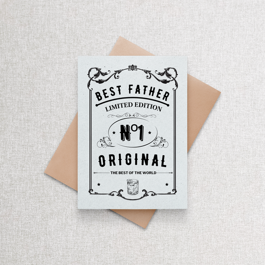 Best Father Limited Edition | Greeting Card Greeting Card