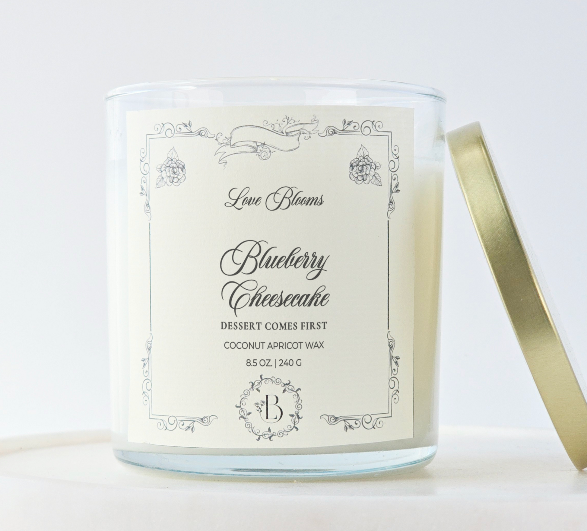 Blueberry Cheesecake | Scented Candle 8.5oz Candle