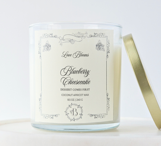 Blueberry Cheesecake | Scented Candle 8.5oz Candle