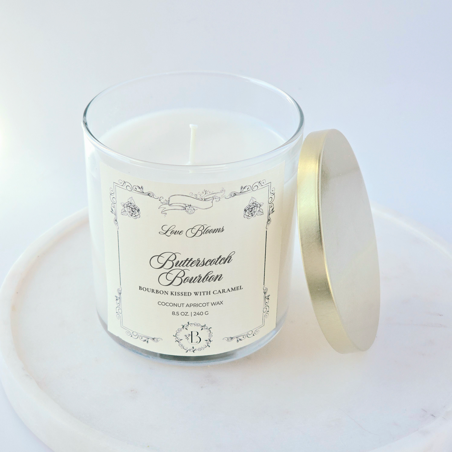 Butterscotch Bourbon | Scented Candle Candle