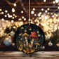 Magical Christmas Mushroom Ornament Holiday Ornament
