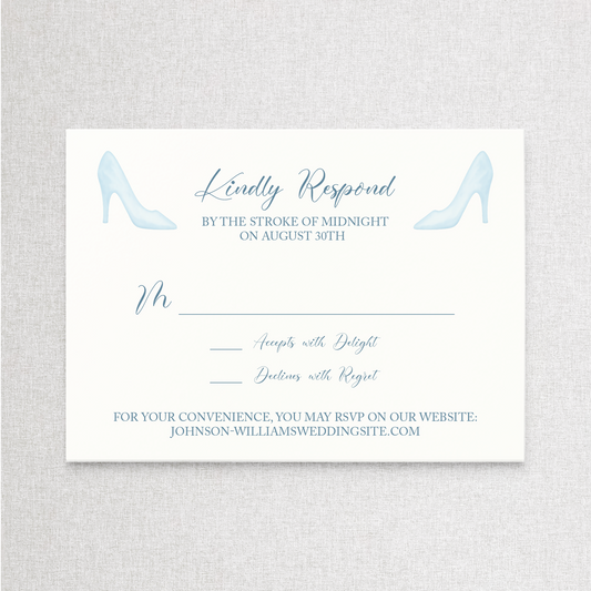 Cinderella | RSVP RSVP Card