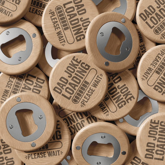 Dad Joke Loading | Bamboo Bottle Opener Bottle Opener