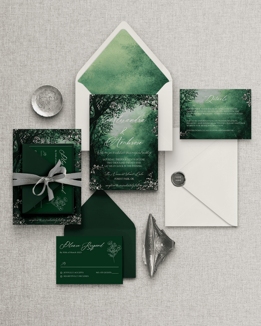Enchanted Forest Silver Suite Wedding Suite