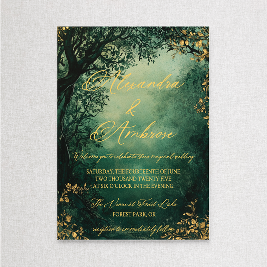 Enchanted Forest | Invitation