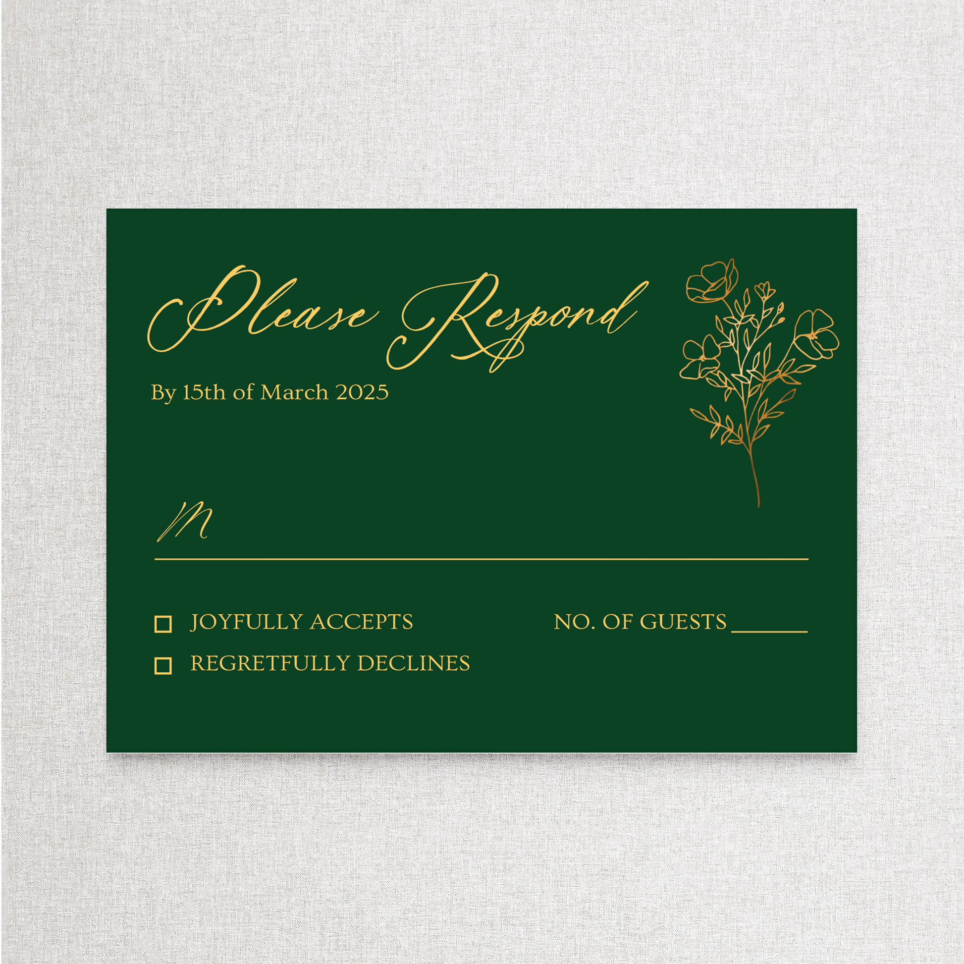 Enchanted Forest | RSVP RSVP Card