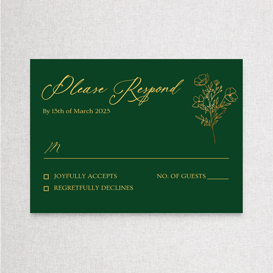 Enchanted Forest | RSVP RSVP Card
