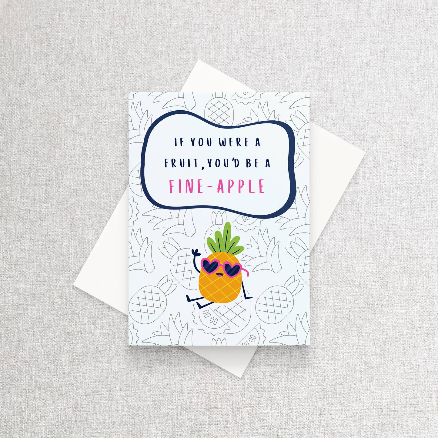 Fine-Apple | Greeting Card Greeting Card
