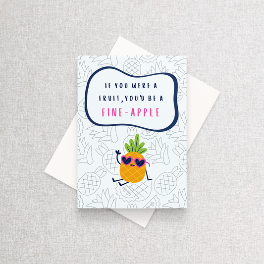 Fine-Apple | Greeting Card Greeting Card
