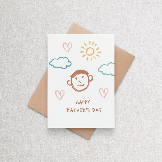 Happy Father's Day Drawing | Greeting Card Greeting Card