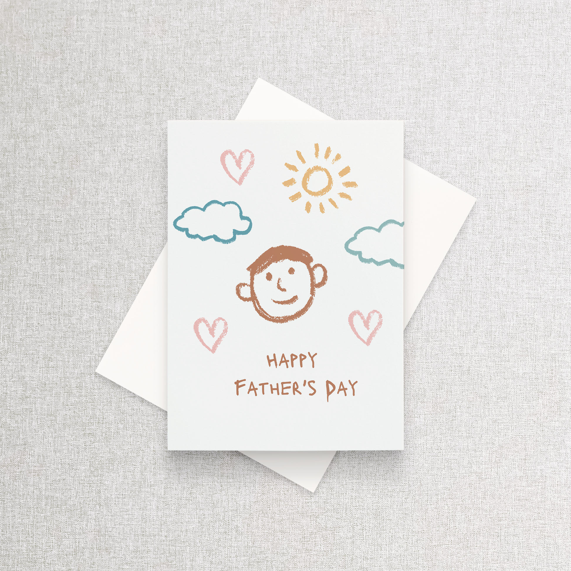Happy Father's Day Drawing | Greeting Card Greeting Card