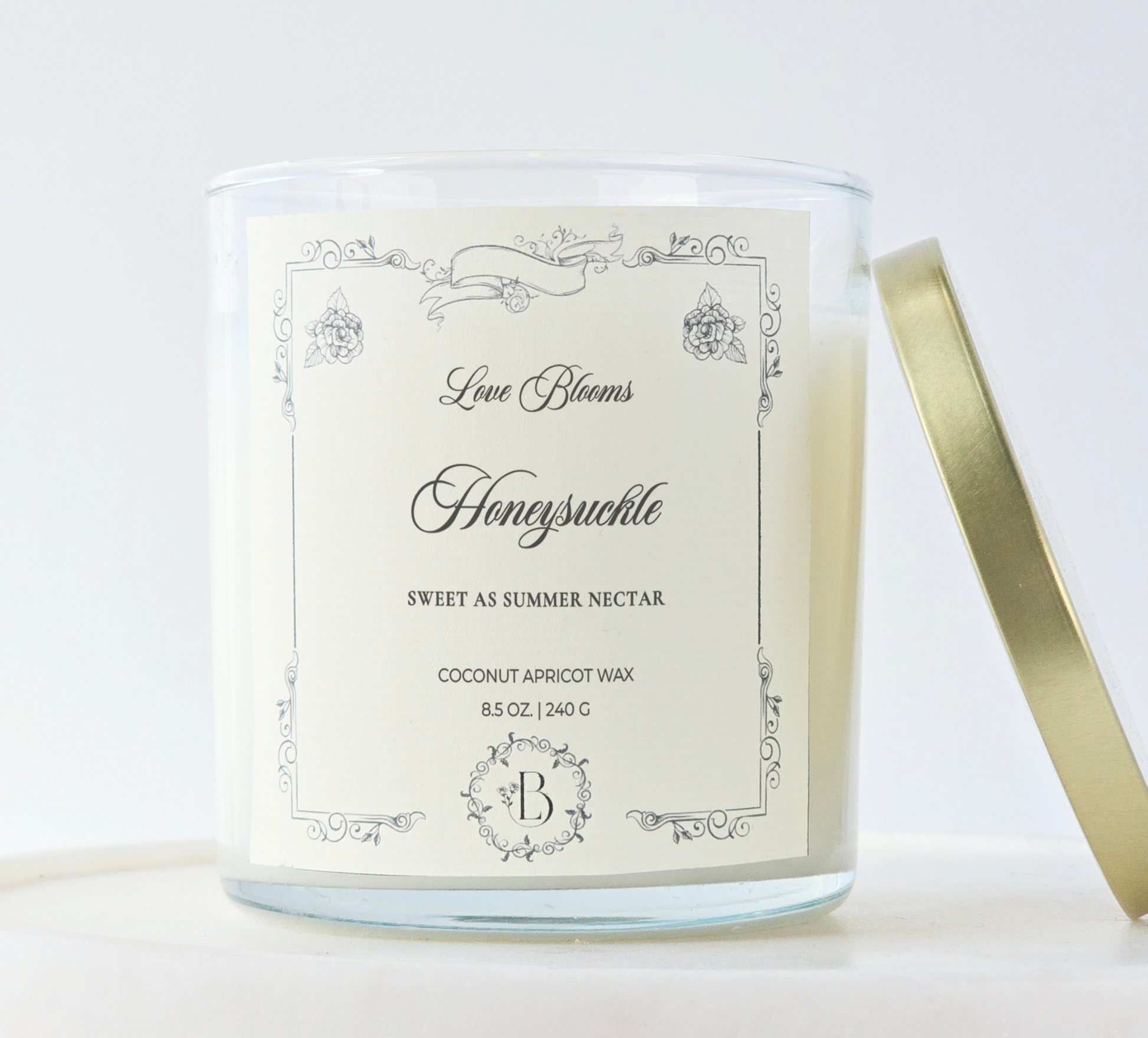 Honeysuckle | Scented Candle 8.5oz Candle