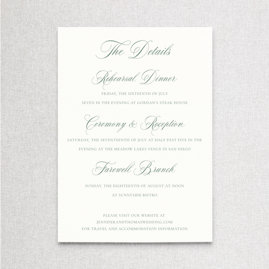 Juliet | Details Details Card