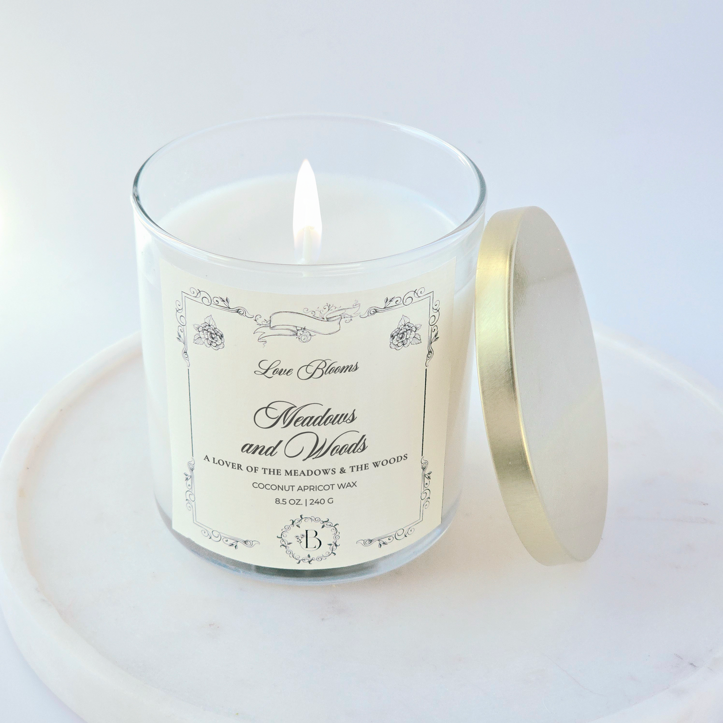 Meadows and Woods | Poetry Collection Scented Candle Candle