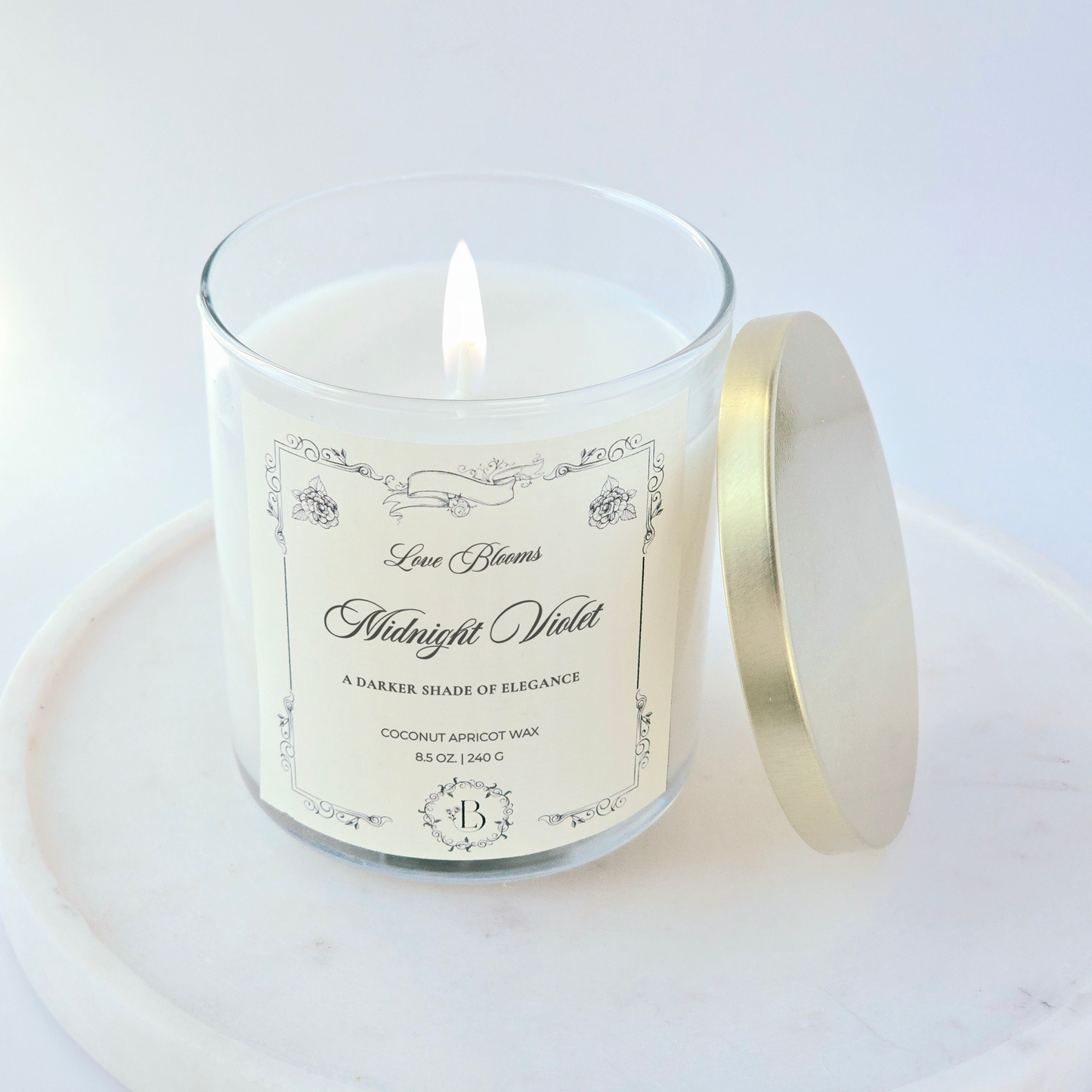 Midnight Violet | Signature Scented Candle Candle