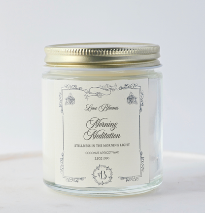 Morning Meditation | Scented Candle 4oz Candle