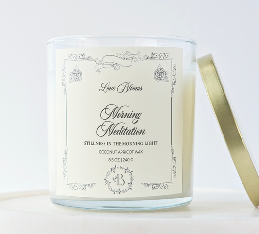 Morning Meditation | Scented Candle 8.5oz Candle